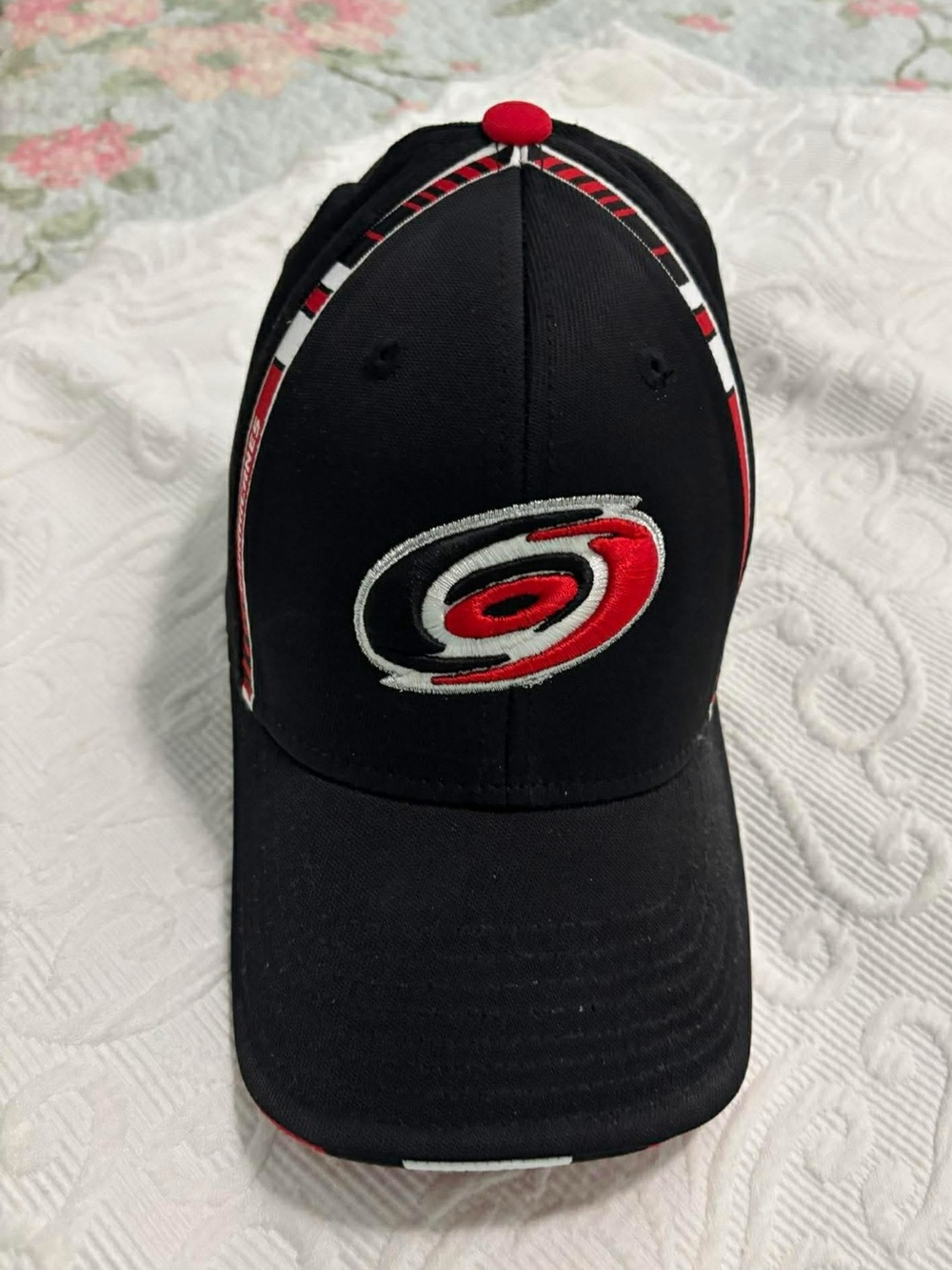 Reebok Carolina Hurricanes Black & Red Hat